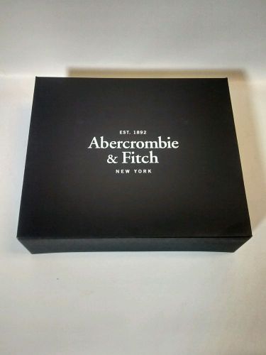 New Abercrombie &amp; Fitch  Gift Box !!! 13.5&#034; long 11.5&#034; deep 4&#034; tall