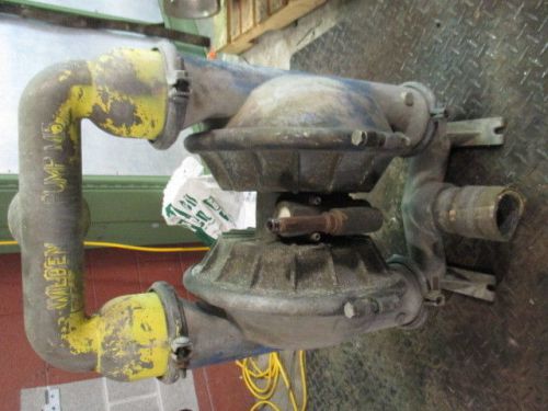 WILDEN M15 STAINLESS DIAPHRAGM PUMP #615157D MOD:M15 SIZE:3&#034; SS:MATL NO TAG USED