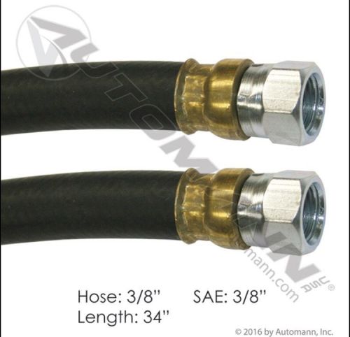 Air hose assembly 3/8&#034; 3/8&#034; sae swl-34&#034; l automann 177.7434 for sale