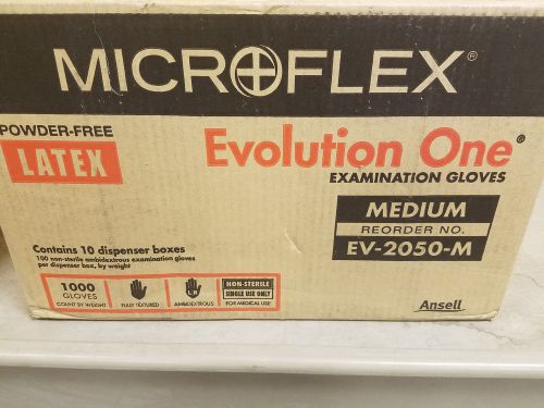 Evolution One Latex Gloves, XS, S, M, L, XL, New in Box!  10 Boxes Per Case!
