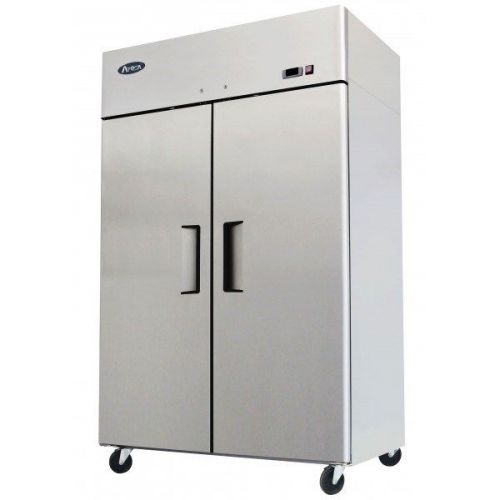 Atosa usa mbf8002 t-series stainless steel 52-inch two door upright freezer for sale