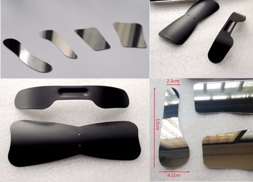 4pcs Dental Lab Equipment Tool Mirrors and Photographic Black Background Boards