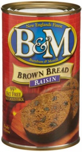 B and M Brown Bread With Raisins, 16-Ounce Cans (Pack Of 6)