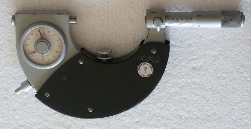 Vintage german indicating micrometer - 50-75mm - ddr for sale