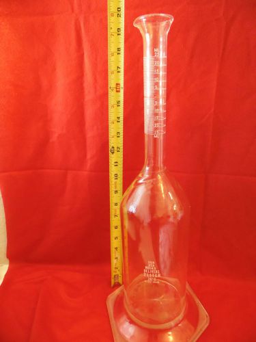Sga no 143 2 liter 10 sec drain flat bottom scientific glass apparatus beaker for sale