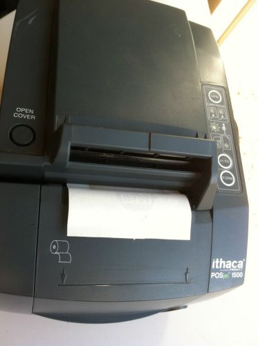 Ithaca hp 1500 pos-jet inkjet receipt network printer pj1500-1-s for sale