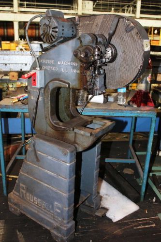 5 ton 1.25&#034; strk rousselle 0f obi press, mechanical clutch for sale
