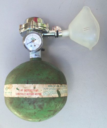 Vintage Safe T Labs Portable Oxygen Tank S 5000