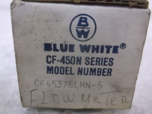 BLUE WHITE CF45376LHN-6 FLOW METER *NEW IN A BOX*