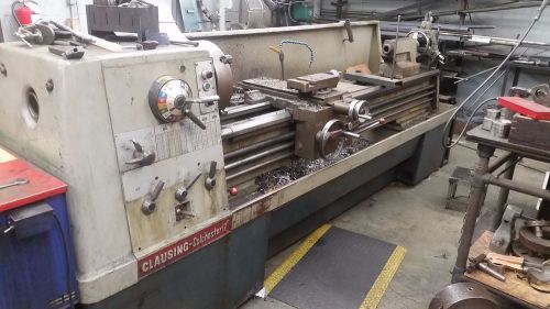 10 hp clausing-colchester 17&#034; lathe,3jawchuck,quickchangetool holder $6,000 obo for sale