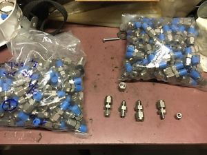 215-Pieces New Stainless steel Swagelock fitting
