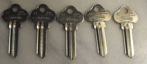 True Value Key Blanks -- L1  (5 keys)