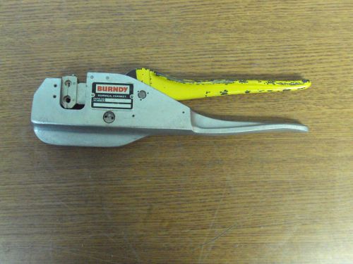 BURNDY CRIMPER MR8-86 ALUMINUM RATCHET A B  DIE