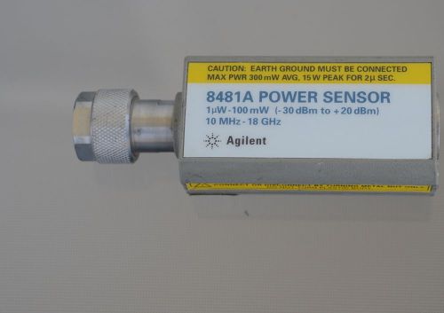 HP Agilent 8481A Power Sensor 10Mhz - 18GHz