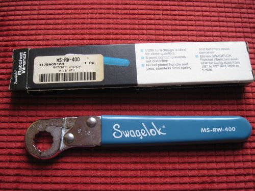 SWAGELOK MS-RW-400 9/16&#034;  Ratchet Wrench for tubing fittings