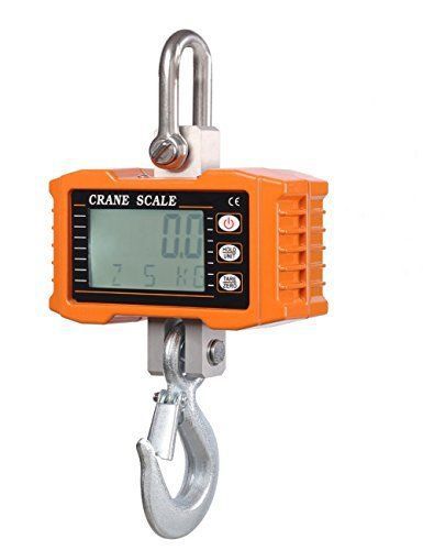 Klau 1000 kg 2000 lb aluminum digital industrial crane scale heavy duty hanging for sale