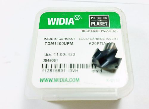 .433&#034; 11mm Widia Kennametal Tialn Carbide Drill Tip Insert (Q 706)