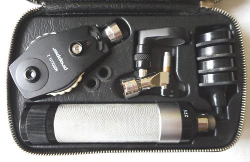 Propper Professional Otoscope &amp; Coaxial Ophthalmoscope Set Made in West Germany