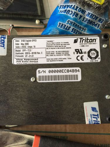 Triton 9100 SPED And Keypad