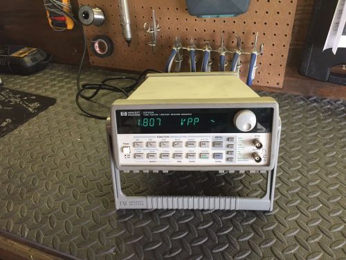 Hewlett packard 33120a 15 mhz function / arbitrary waveform generator for sale