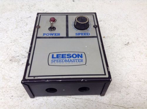 Leeson 174307 speedmaster dc motor control 115/230 vac input 0-90/0-180 vdc out for sale
