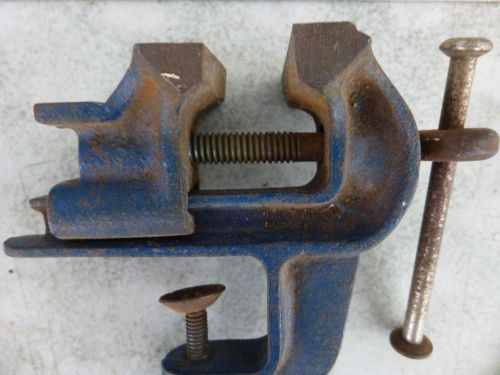 Bench clamp mount adjustable vise grip  2&#034; width for sale