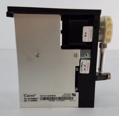Cavro 20740564-C Pump XC 9+ 1/4-28 232/485 CER. Syringe Polinator G.007