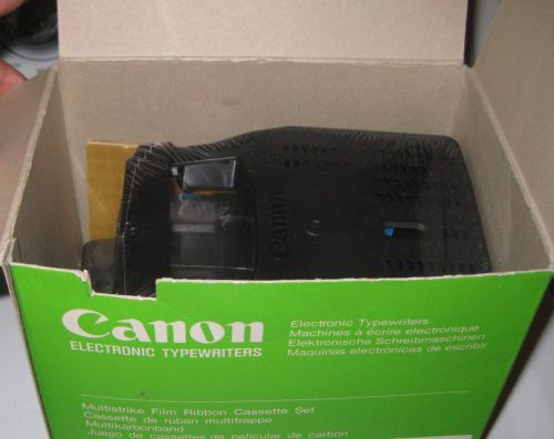 6 Canon Electronic typewriter film ribbon Cassettes 860730 AP12 Mulitstrike NEW
