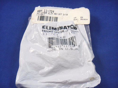 NEW Armstrong Eliminator 5/16&#034; Hex Bit Socket, 3/8&#034; Drive, 11-724 - Expedited