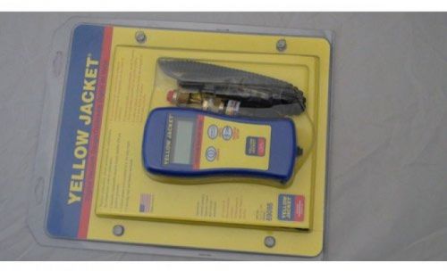 Yellow Jacket 69086 Hand-Held Vacuum Gauge With Fabric Carry Pouch