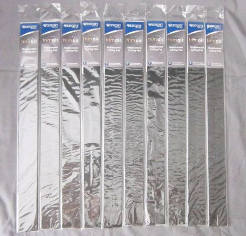 NEW Lot Of 10 Westcott Trim Air Rotary Paper Trimmer Replacement Cutting Pads