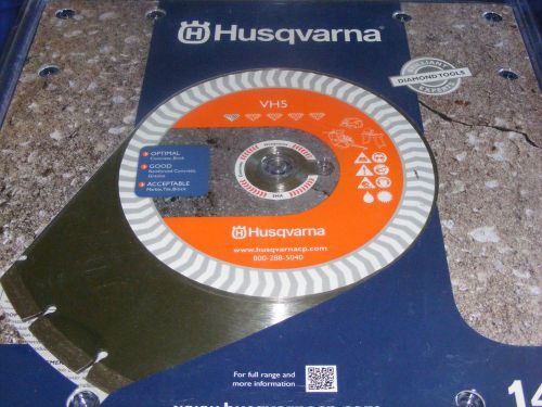 Husqvarna vh5 14&#034; - 0.118&#034; - 1&#034; - 20mm diamond blade for sale