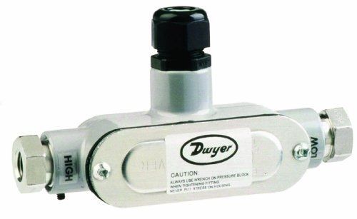 Dwyer Series 629 Wet/Wet Differential Pressure Transmitter, 0-50 psid Range,