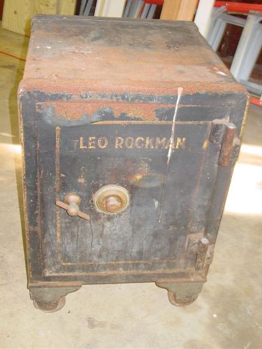 Antique Rolling Combination Safe Towne &amp; Yale w/ working combination