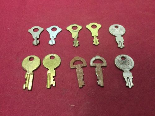 Presto Luggage Pre-cut Keys PKY-1, PKY-2, PKY-3, PKY-5, Set of 10 - Locksmith