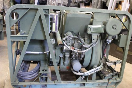 Military mep-016b o.d. generator 3 kw start on 1st crank 120v 240v single &amp; 3 ph for sale