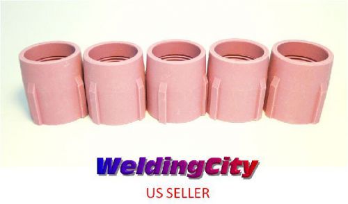 5 large gas lens ceramic cups 53n89 (#15) all tig welding torch (u.s. seller) for sale
