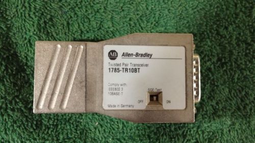 ALLEN BRADLEY 1785-TR10BT TWISTED PAIR RECEIVER  (ROW 3 MIDDLE SHELF)