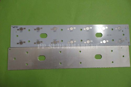 257mm x 47mm Aluminium PCB Circuit Board for 14PCS x 1W,3W,5W LED In Series