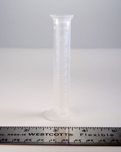 Small 10ml pp graduated cylinder, unknown brand - new for sale