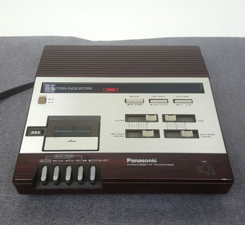 Panasonic VTG Transcriber Microcassette Recorder RR-950