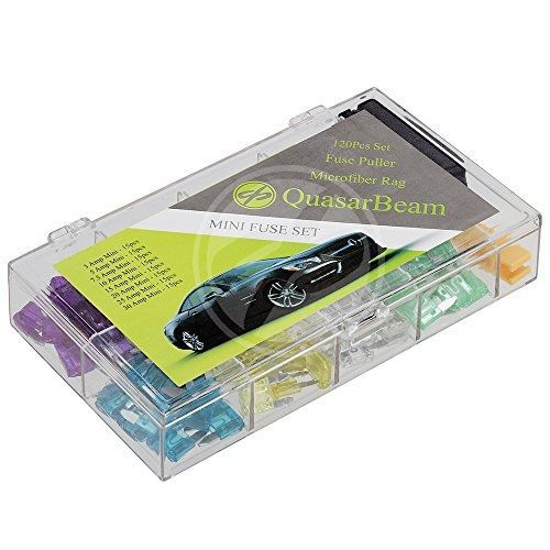 QuasarBeam Blade Fuse Car Kit, 3 types of Assortment, US Seller (MINI/APM/ATM