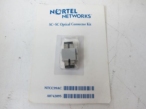 Nortel NTCC99AC SC-SC Optical Connector Kit