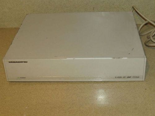 HAMAMATSU C-CCD 1/F UNIT C3366 CAMERA CONTROL UNIT