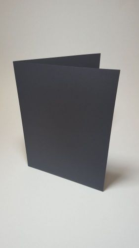 200 - 80# Black Linen Presentation Folder