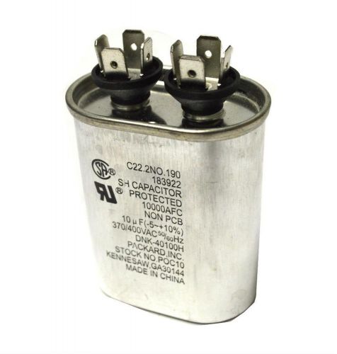 New packard inc. 183922 capacitor 370/400 vac 50/60 hz for sale