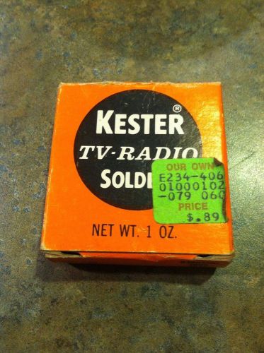 KESTER TV-RADIO SOLDER