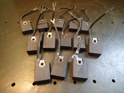 13pc Lot GE Electric Motor Rebuild Replacement Brushes 2444731 Graphite Carbon