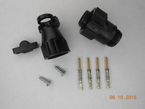 5 TE Connectivity/AMP 206429-1 CPC Plug Kit w/ Cable Clamp and Gold Pins