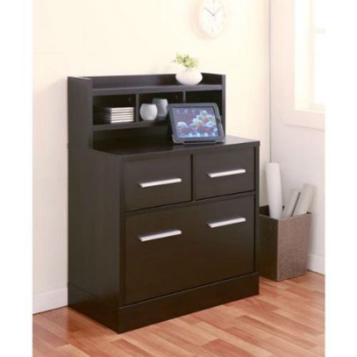 Furniture of America Hotchner Multi-storage File Cabinet Work Station, Sturdy